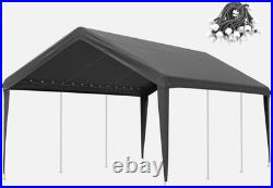 Heavy Duty 12x20 Carport Canopy Replacement Cover Waterproof & UV Resistant