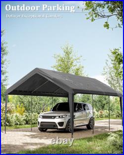 Heavy Duty 12x20 Carport Canopy Replacement Cover Waterproof & UV Resistant