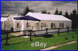 Heavy Duty 20'x20' Party Tent Canopy Event Wedding Carport White Garden Outdoor