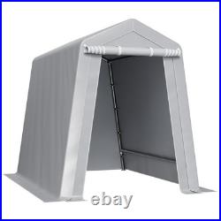Heavy Duty 6x8 ft Outdoor Storage Shelter Waterproof Portable Canopy Shed