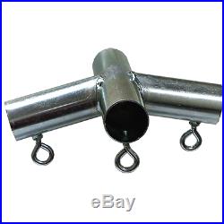 Heavy Duty Canopy Fittings 9 fitting for 1 Pipe or EMT low pitch canopy frame