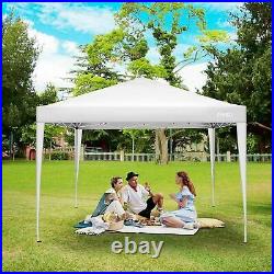 Heavy Duty Canopy Party 10'x10' Outdoor Wedding Tent Gazebo with 4 Side. Q