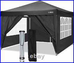 Heavy Duty Canopy Party 10'x10' Outdoor Wedding Tent Gazebo with 4 Sidewalls NEW