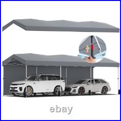 Heavy Duty Carport 10x30 Pop up Canopy Waterproof Portable Garage with Sidewalls