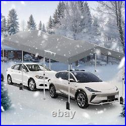 Heavy Duty Carport 10x30 Pop up Canopy Waterproof Portable Garage with Sidewalls