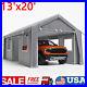 Heavy-Duty-Carport-13-x20-Outdoor-Car-Truck-Shelter-Garage-Shed-Canopy-Gray-01-cg