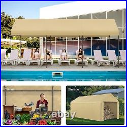 Heavy Duty Carport Canopy 10'x20' Portable Garage Storage Shed Party Tent