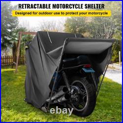 Heavy Duty Motorcycle Storage Shed Bike Scooter Cover Tent Shelter NEW