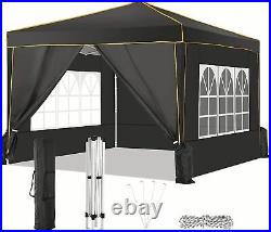 Heavy Duty Outdoor Gazebo 10'x10' Camping Wedding Party Event Tent Pop Up Canopy