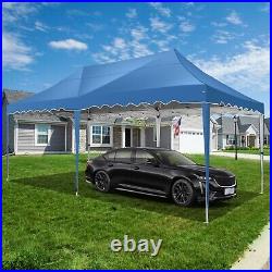 Heavy Duty Pop Up Canopy 10'x20' Commercial Instant Shelter Tent Outdoor Gazebo