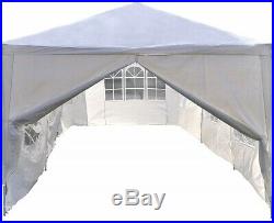 Heavy Duty Portable Garage Carport Car Shelter Outdoor Canopy Tent 10'X30' White