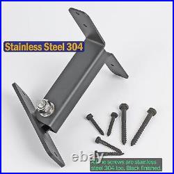Heavy Duty Stainless Steel304 Pergola Roof Riser Beam Bracket 3 Pack