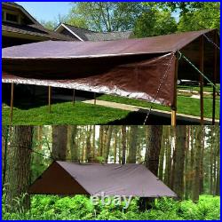 Heavy Duty Tarpaulin Canopy Tarp Tent Shade Shelter Car Boat Cover Waterproof