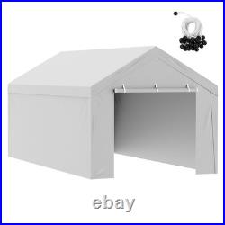 Heavy-Duty Waterproof Canopy Cover for 10x20 ft Carport Replacement