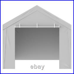 Heavy-Duty Waterproof Canopy Cover for 10x20 ft Carport Replacement
