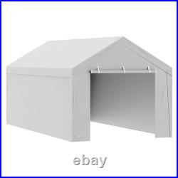 Heavy-Duty Waterproof Canopy Cover for 10x20 ft Carport Replacement