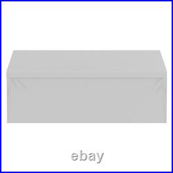 Heavy-Duty Waterproof Canopy Cover for 10x20 ft Carport Replacement