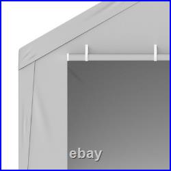 Heavy-Duty Waterproof Canopy Cover for 10x20 ft Carport Replacement