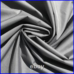 Heavy Duty Waterproof Straight Edge Sun Shade Sail Shade Canopy Cover in Grey