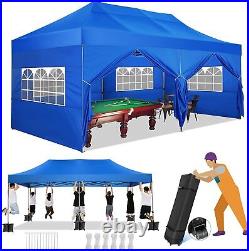 Heavy duty 10x20 commercial pop up canopy with 6sidewall Gazebo Party Tent Outdoor