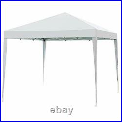 Impact Canopy 10' x 10' Canopy Tent Gazebo with Dressed Legs White