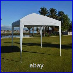 Impact Canopy 10 x 10 Canopy Tent Gazebo with Dressed Legs, White