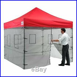 Impact Canopy 10x10 Mesh Sidewalls Food Vending Sidewalls for Pop Up Canopy Tent
