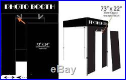 Impact Canopy 5x5 Photo Booth Pop Up Canopy Tent with Roller Bag Party Wedding