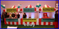 Impact Canopy 8x8 Carnival Kit Pop Up Canopy Tent Vendor Booth with Sidewalls
