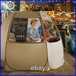 Impact Vendor Booth Tent Pop Up Commercial Canopy Instant Food Truck 10X10 ft