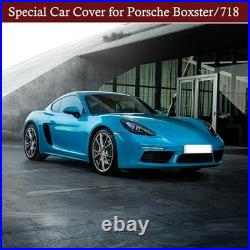 Indoor Car Cover Replace for 718 Boxster/Cayman Stretch Custom Car Cover for