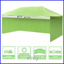 InstaHibit 10x20Ft Pop up Canopy Top Kit 4 Privacy Sidewalls Flea Market Camping