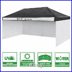 InstaHibit 10x20Ft Pop up Canopy Top Kit 4 Privacy Sidewalls for Pop Up Tent