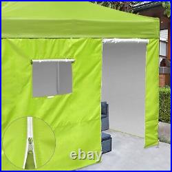 InstaHibit 10x6.5 Ft Pop up Canopy Sidewall Kit Door Window Block Out 4 Pieces