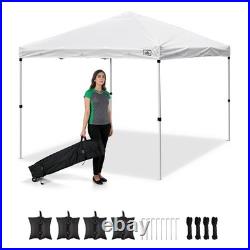 InstaHibit EZ GO 10x10ft Pop Up Canopy Outdoor Instant Tent Tradeshow Art Market
