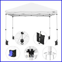 InstaHibit EZ GO 10x10ft Pop Up Canopy Outdoor Instant Tent Tradeshow Art Market
