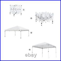 InstaHibit EZ GO 10x10ft Pop Up Canopy Outdoor Instant Tent Tradeshow Art Market