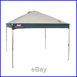 Instant Canopy Gazebo Coleman 10'x10' Straight Leg Outdoor Camping Shelter Tent