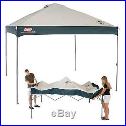 Instant Canopy Gazebo Coleman 10'x10' Straight Leg Outdoor Camping Shelter Tent