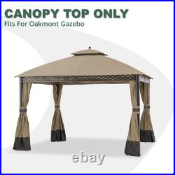 JANCANOPY Replacement Cover for 10X12Ft Oakmont Gazebo L-GZ1188PST-A, Pinehurs