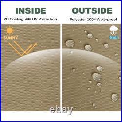 JANCANOPY Replacement Cover for 10X12Ft Oakmont Gazebo L-GZ1188PST-A, Pinehurs