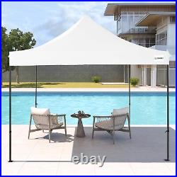 JEAREY Upgraded 10x10 Pop Up Canopy Tent Heavy Duty Outdoor Canopy with Rolle