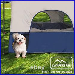 KAMPKEEPER Camping Cube, Converts 10'X10' Straight Leg Canopy into Inner Pop up