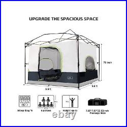 KAMPKEEPER Camping Cube for Up Canopy Tent, Converts 10'x10' Straight Leg