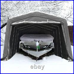 KING BIRD Anti-Snow Carport Canopy Outdoor Garage Car Shelter Garden Shed 10x15