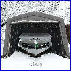 KING BIRD Outdoor Heavy Duty 10'x20' Anti-Snow Carport Canopy Car Shelter Garage