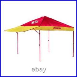 Kansas City Chiefs NFL Brand New! 10' x 10' Canopy with Swing Wall&CaseRawlings