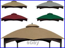 Khaki Ripstop Replacement Top Compatible with Lowe'S Allen Roth 10X12 Gazebo Mod