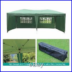 Kinbor 10x20 Canopy Wedding Tent Party Garden Outdoor Heavy Duty Gazebo, Green