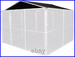 King Canopy 10 ft x 10 ft Dog Kennel Cover, Powder Coated Steel Frame